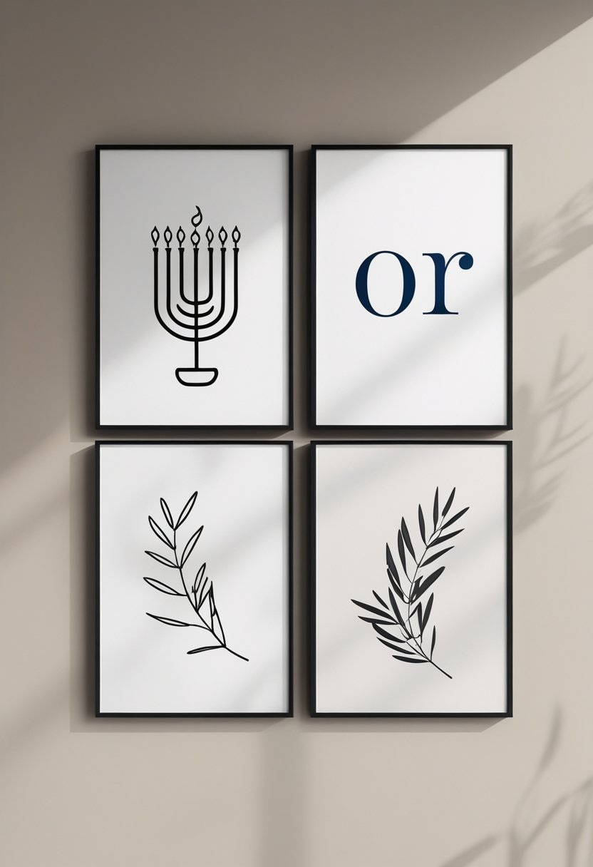 15 Modern Hanukkah Decor Ideas