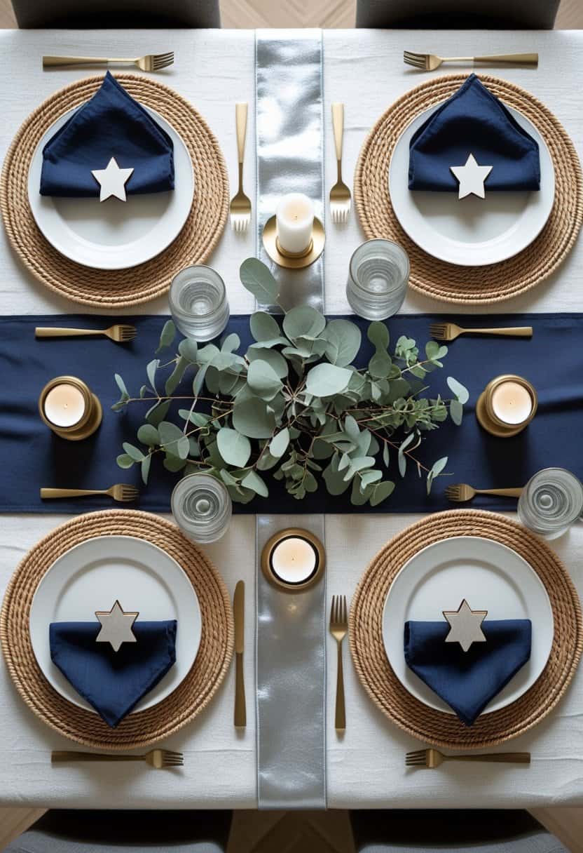 15 Modern Hanukkah Decor Ideas