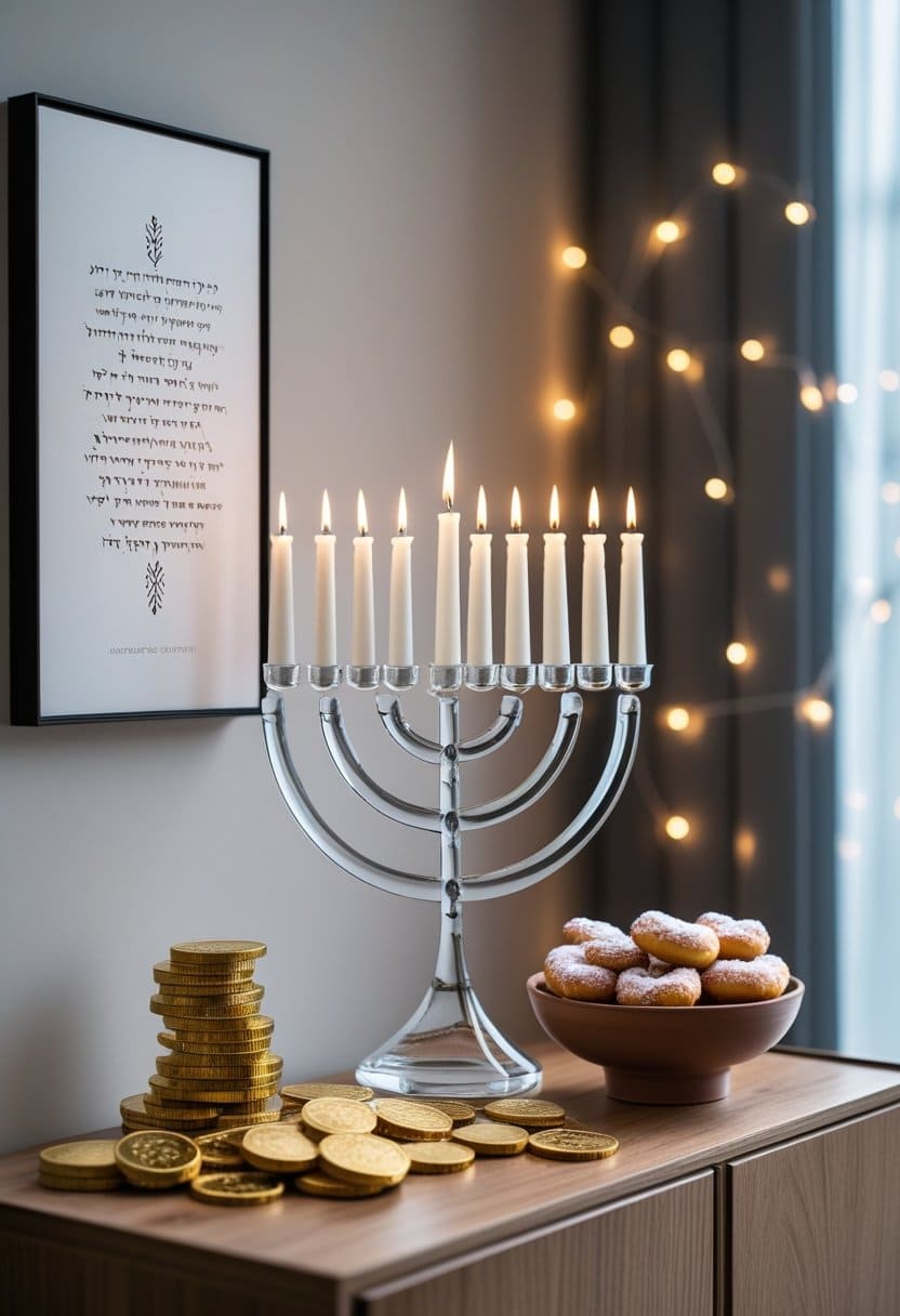 15 Modern Hanukkah Decor Ideas