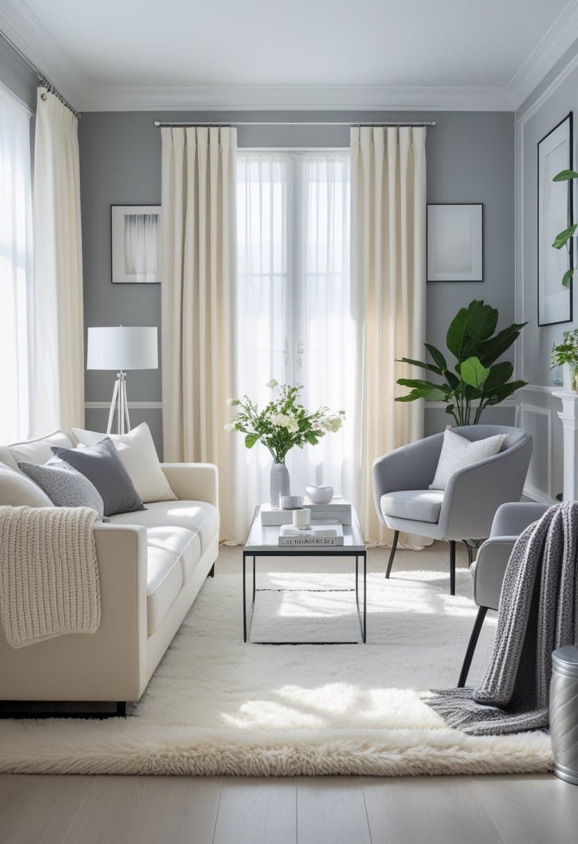 20 Cream and Grey Living Room Ideas for a Stylish Home
