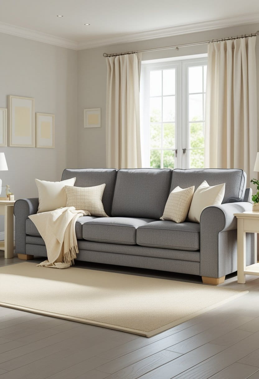 20 Cream and Grey Living Room Ideas 