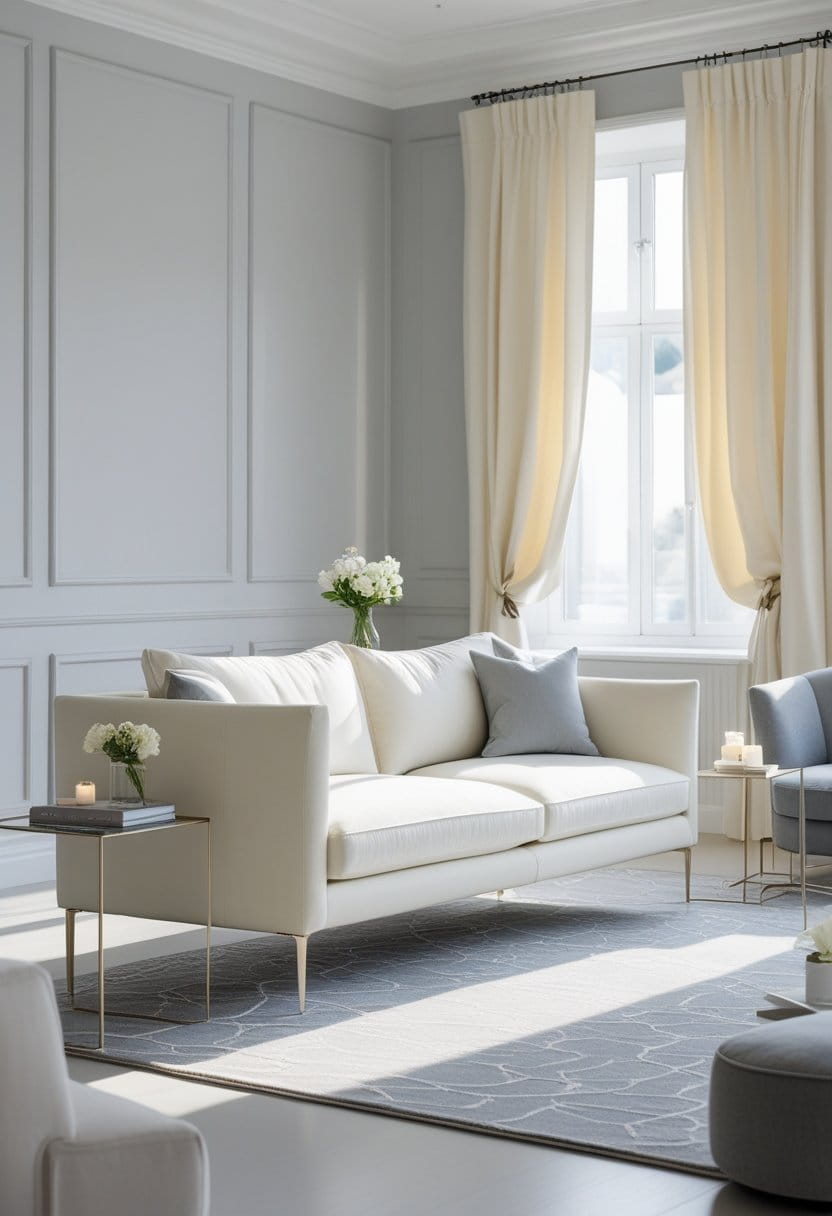 20 Cream and Grey Living Room Ideas 