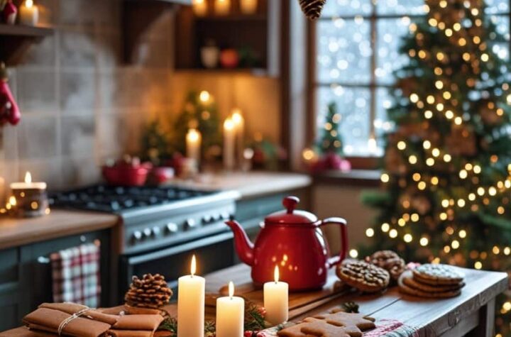 19 Magical Kitchen Christmas Decor Ideas for a Cozy Holiday Home