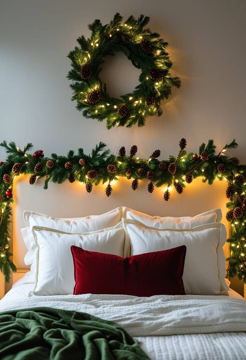 15 Cozy Bedroom Christmas Decor Ideas