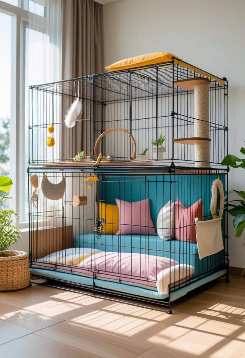 17 Creative Cat Cage Decoration Ideas Your Cat Will Actually Enjoy