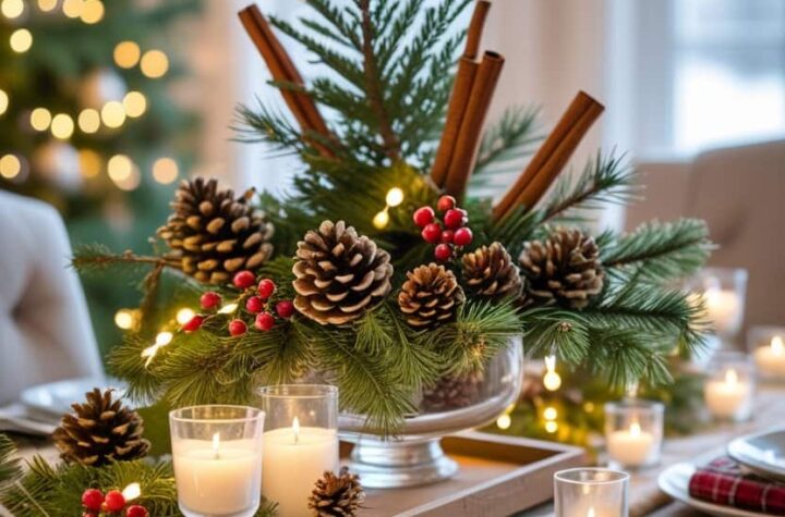 20 Budget-Friendly Christmas Centerpiece Ideas for a Magical Holiday Table