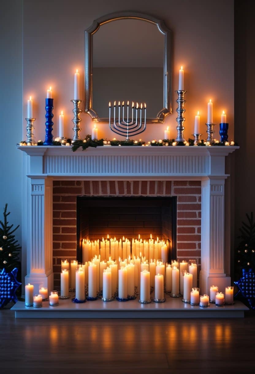 17 Fireplace Hanukkah Design Ideas