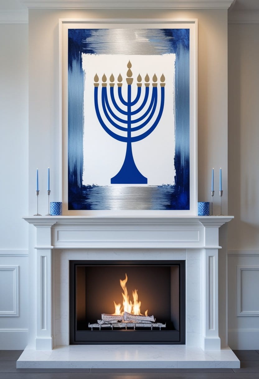 17 Fireplace Hanukkah Design Ideas
