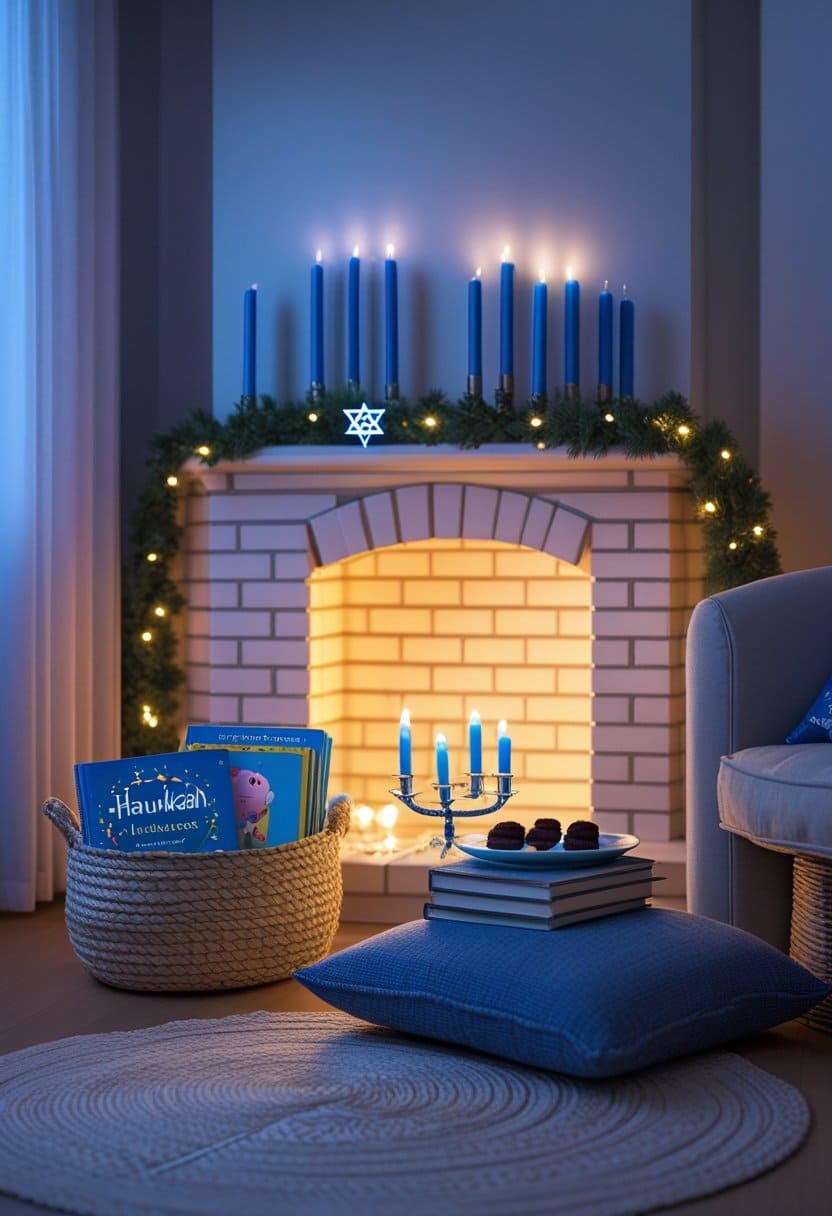 17 Fireplace Hanukkah Design Ideas
