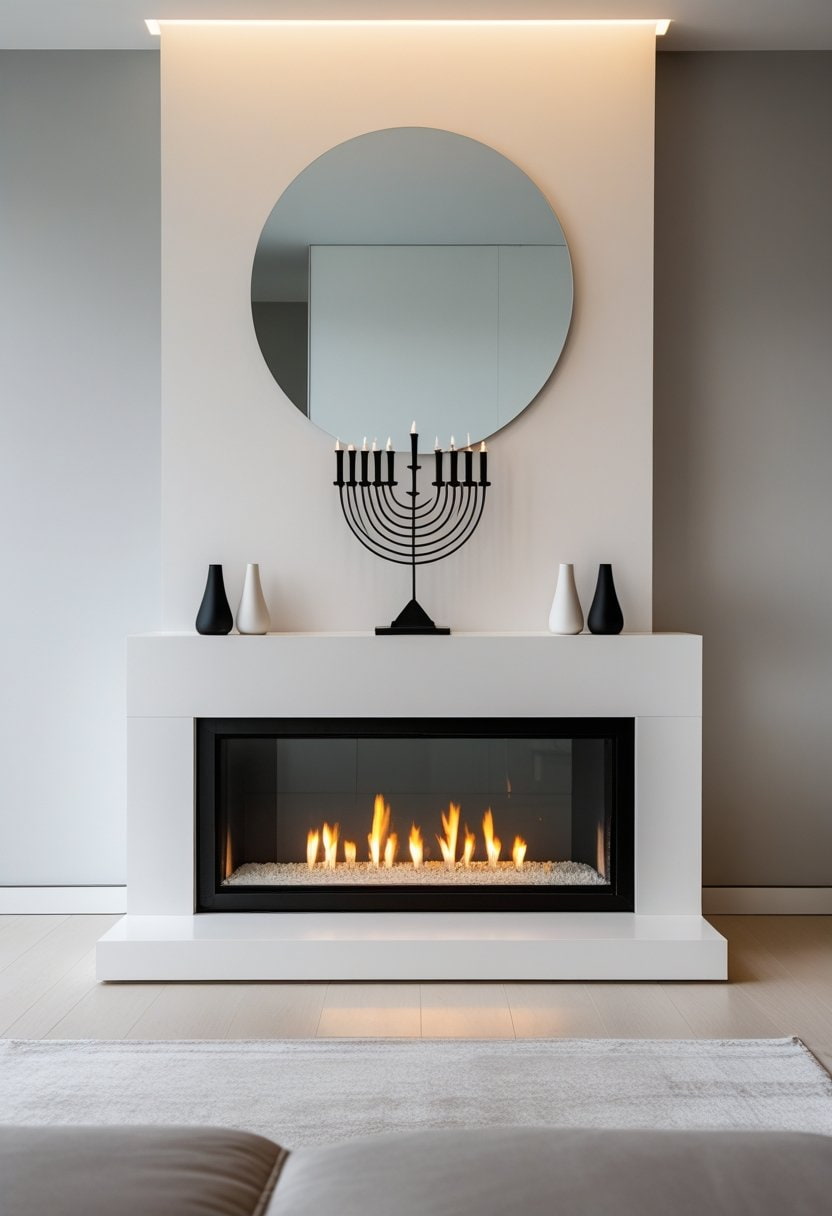 17 Fireplace Hanukkah Design Ideas