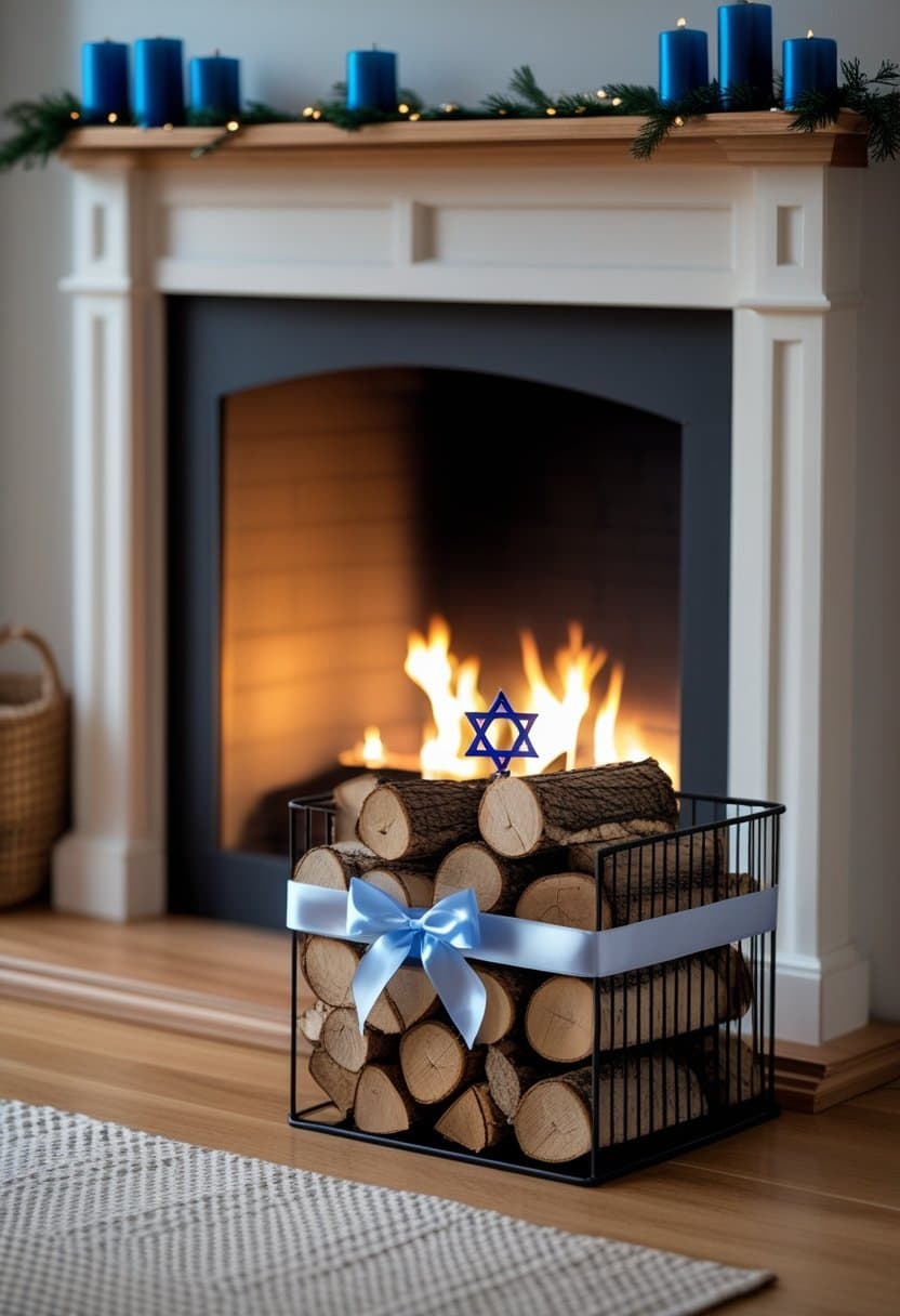 17 Fireplace Hanukkah Design Ideas