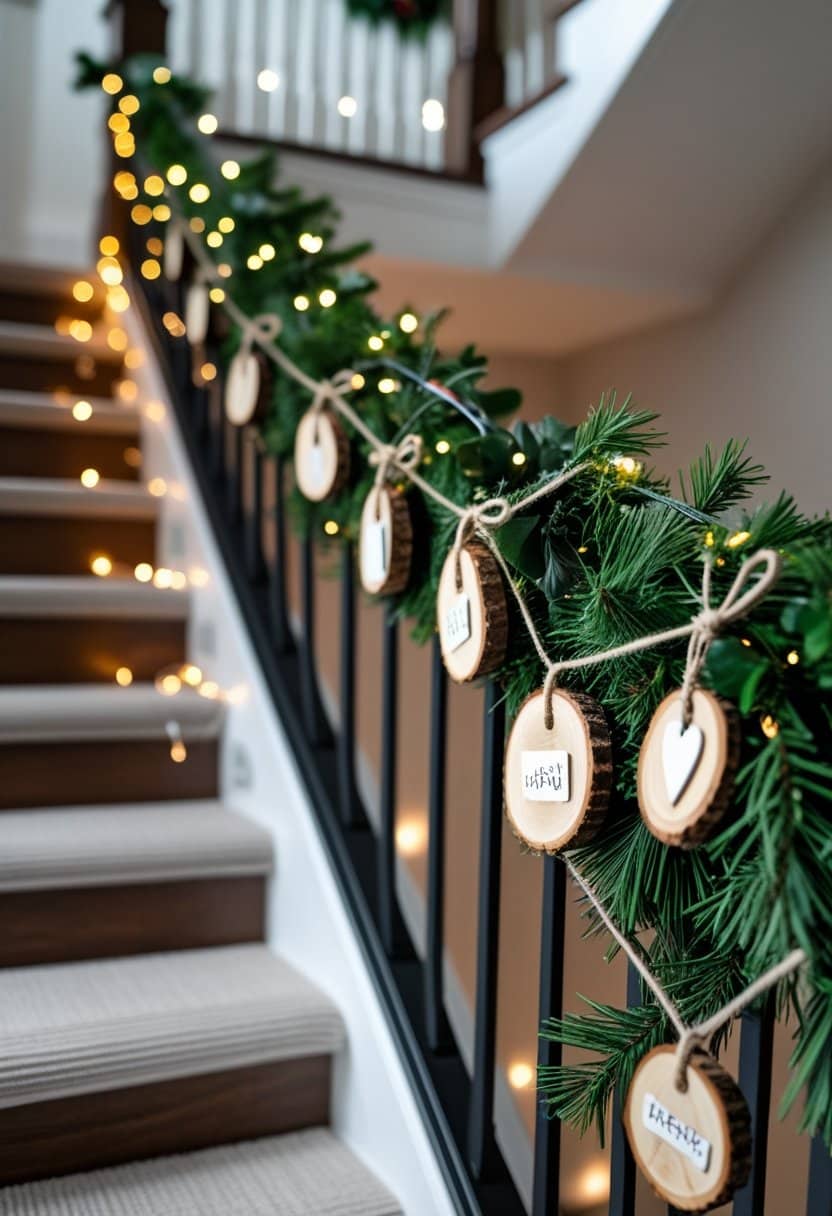 25 Christmas Staircase Ideas