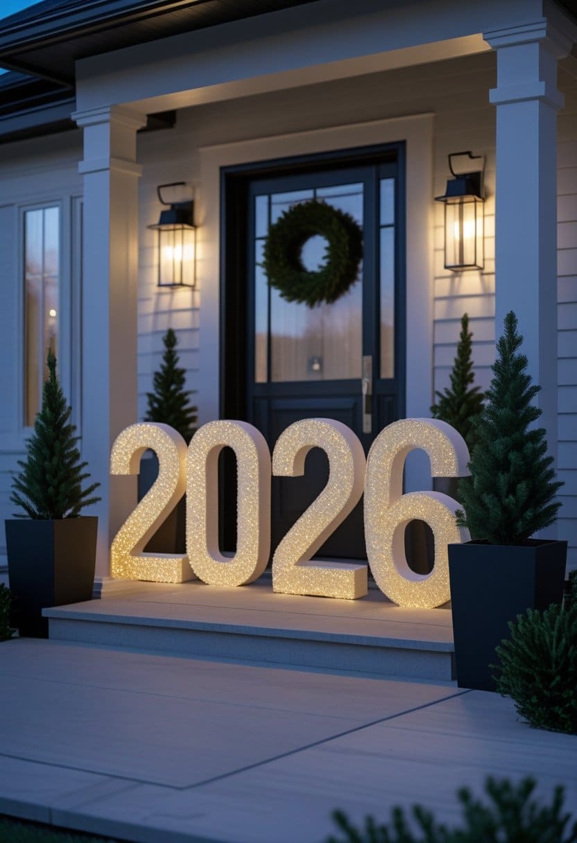 20 New Year outdoor decor ideas