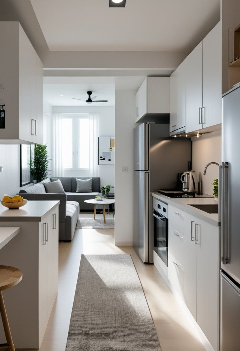 20 Small Kitchen Living Room Ideas