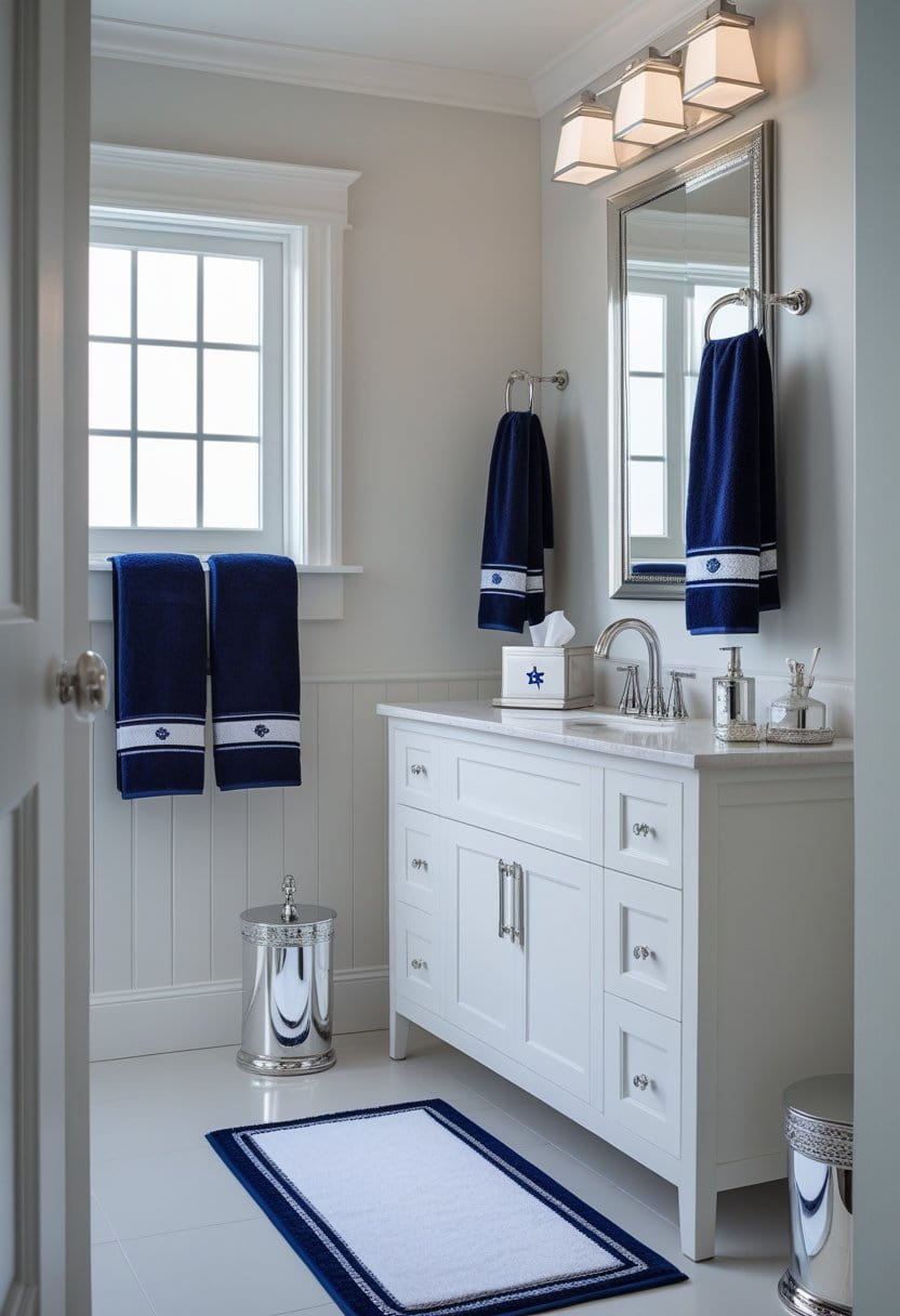15 Brilliant Hanukkah Bathroom Decor Ideas