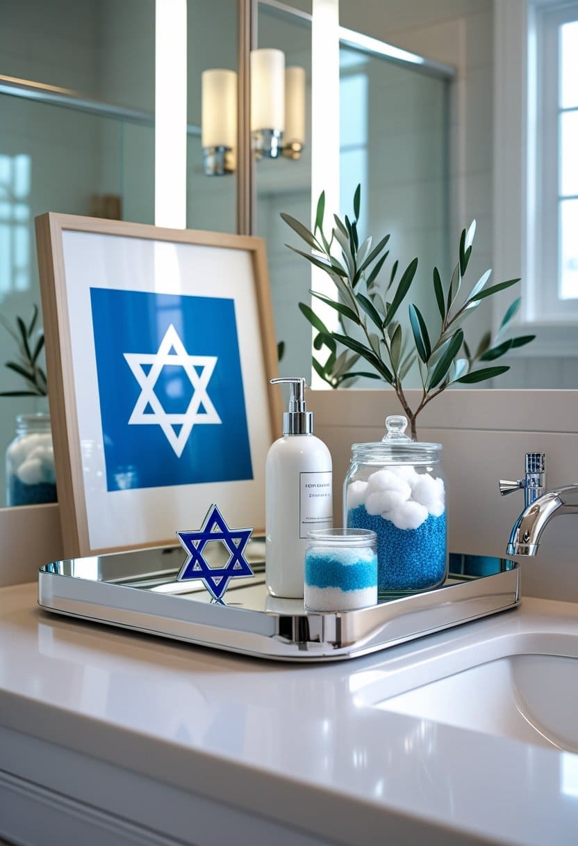 15 Brilliant Hanukkah Bathroom Decor Ideas