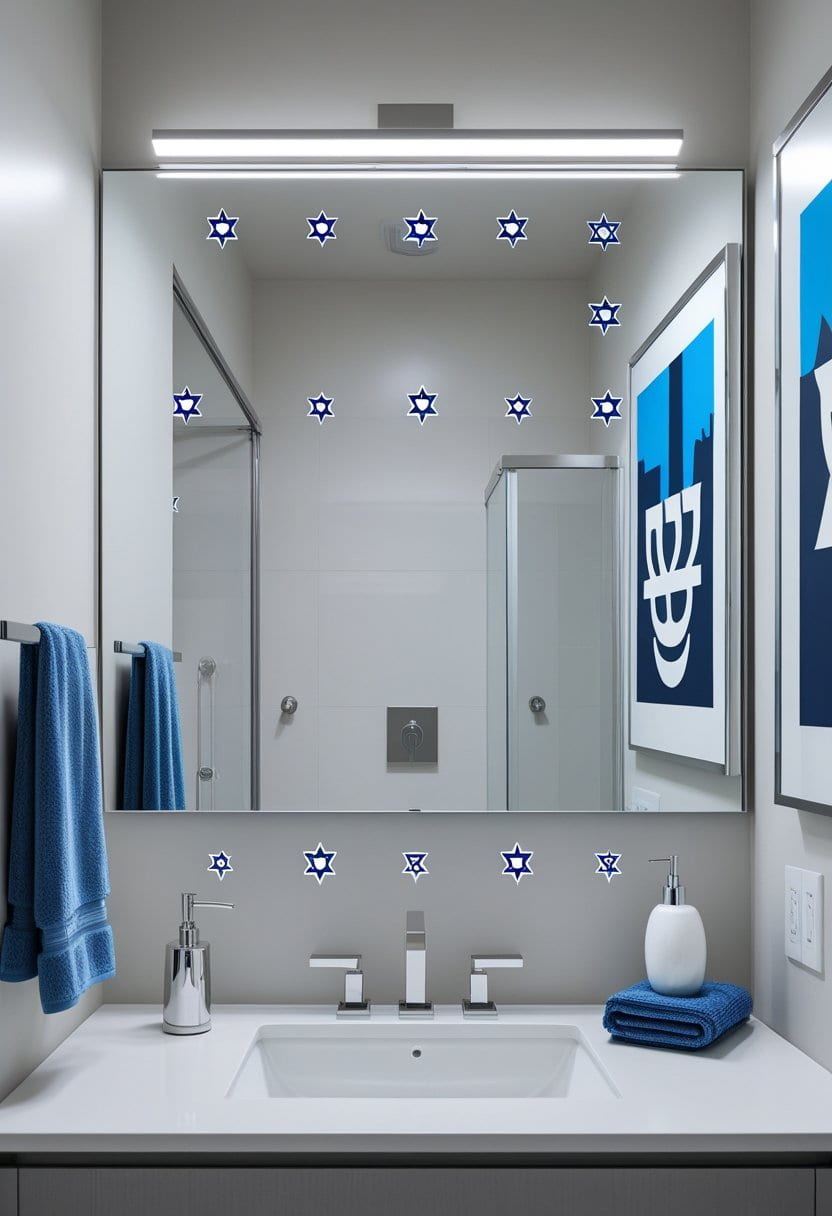 15 Brilliant Hanukkah Bathroom Decor Ideas
