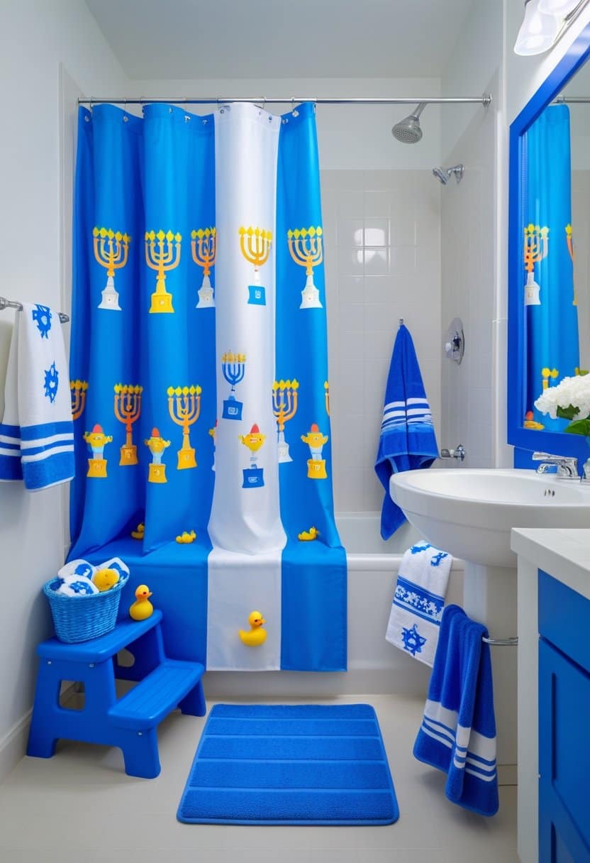 15 Brilliant Hanukkah Bathroom Decor Ideas