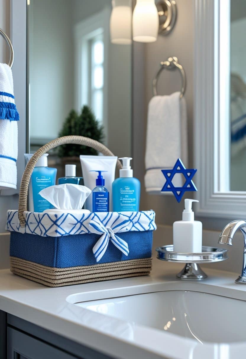 15 Brilliant Hanukkah Bathroom Decor Ideas