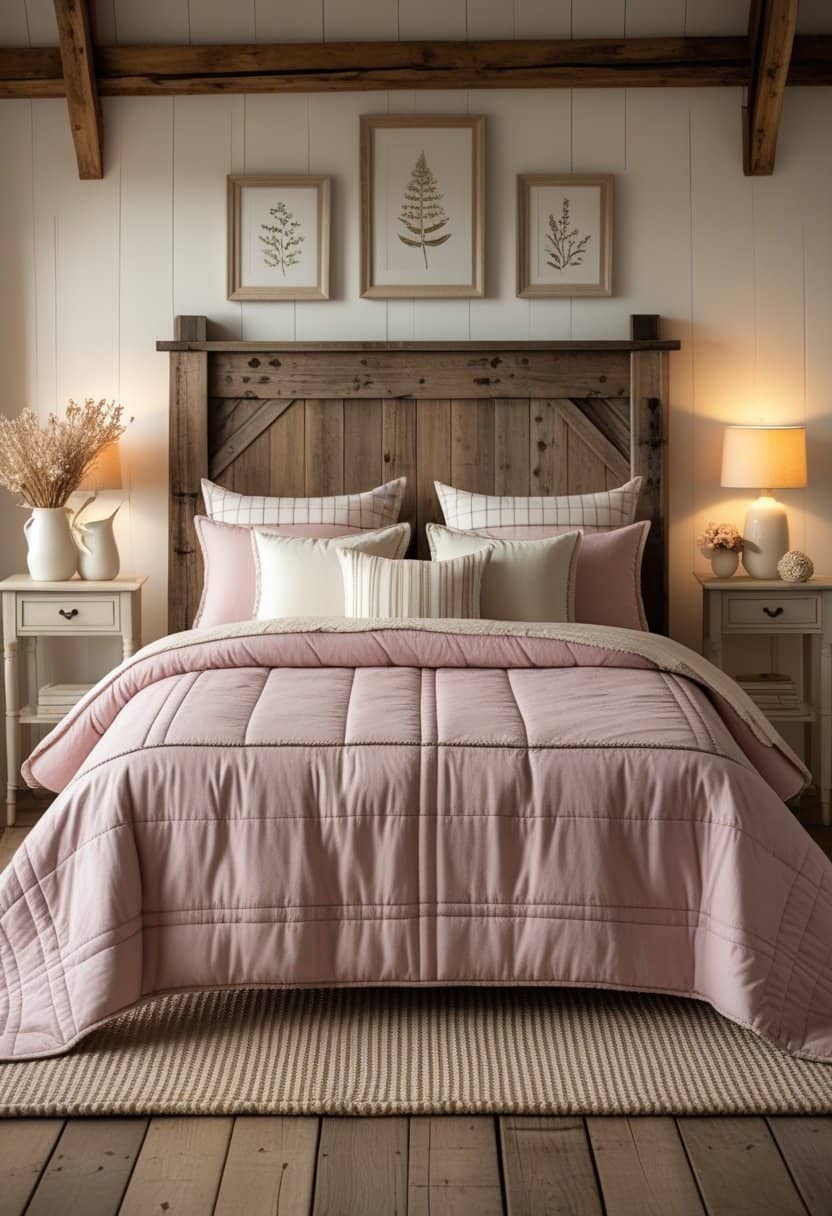 25 Dreamy Dusty Pink Bedroom Designs