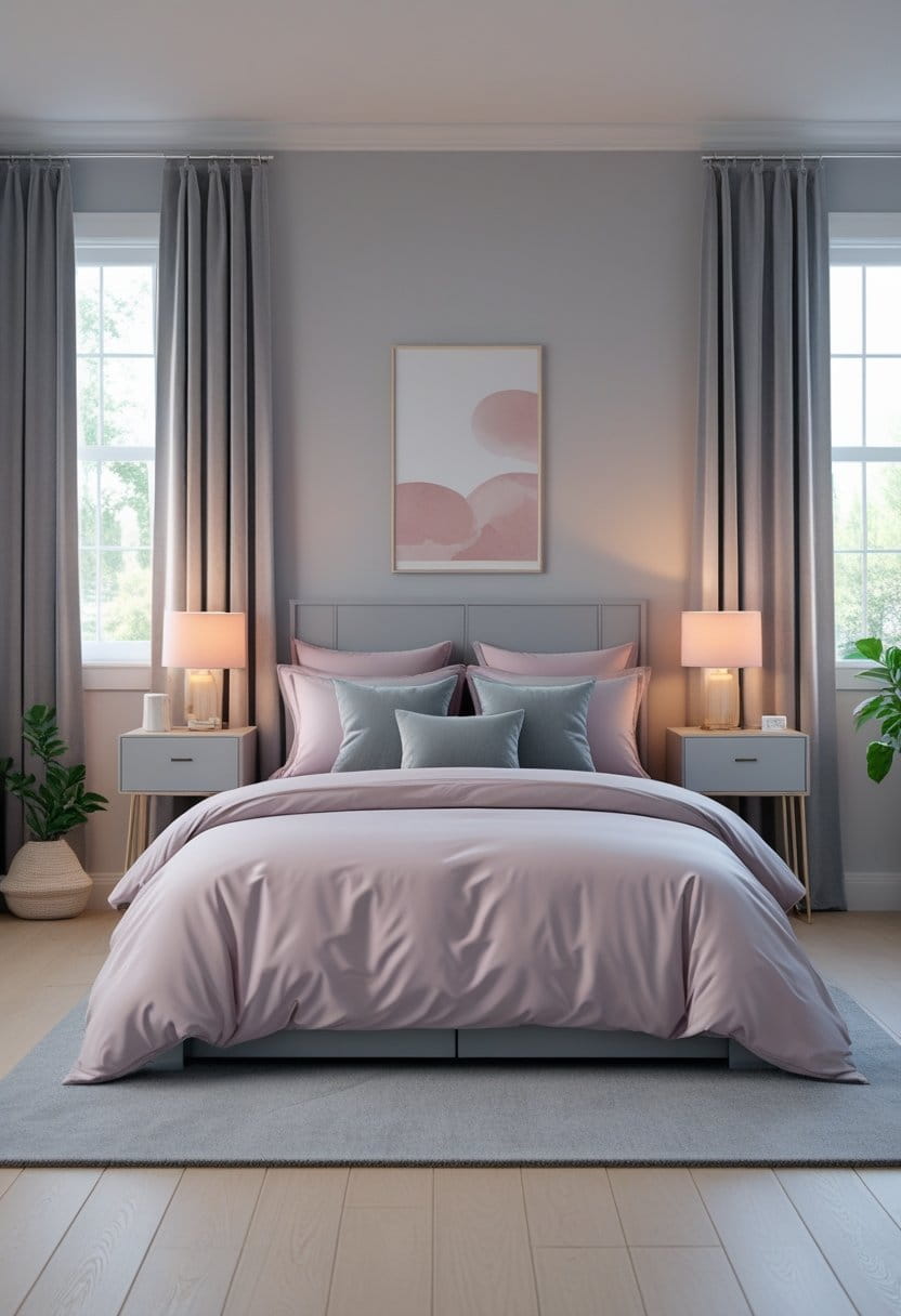 25 Dreamy Dusty Pink Bedroom Designs