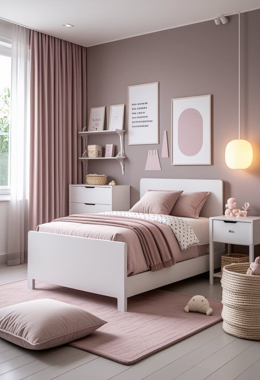 25 Dreamy Dusty Pink Bedroom Designs