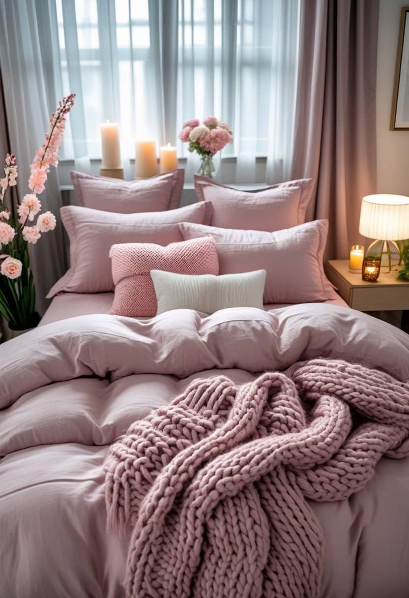 25 Dreamy Dusty Pink Bedroom Designs