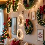 30 Festive Christmas Wall Decoration Ideas to Make Your Home Feel Magical
