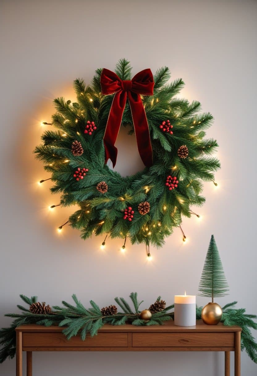 30 Festive Christmas Wall Decoration Ideas