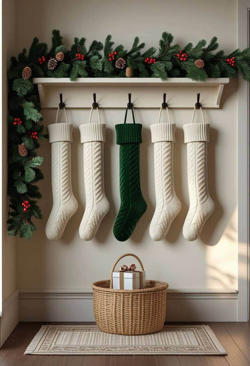 30 Festive Christmas Wall Decoration Ideas