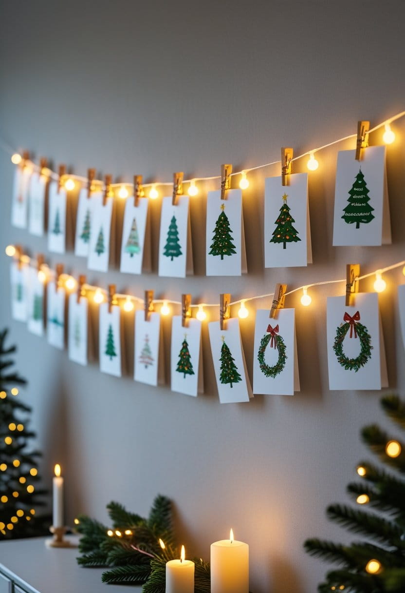 30 Festive Christmas Wall Decoration Ideas