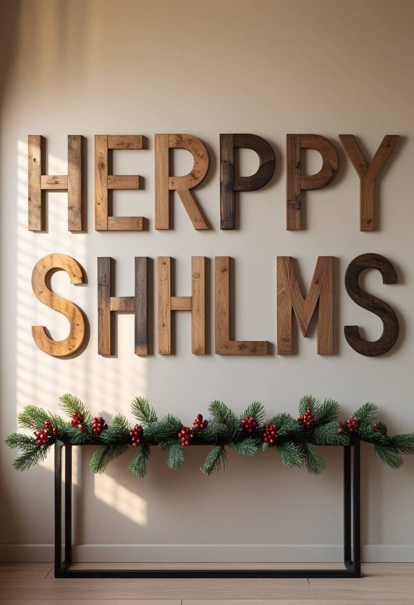 30 Festive Christmas Wall Decoration Ideas