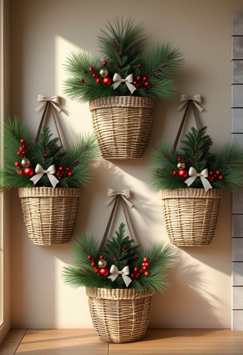 30 Festive Christmas Wall Decoration Ideas