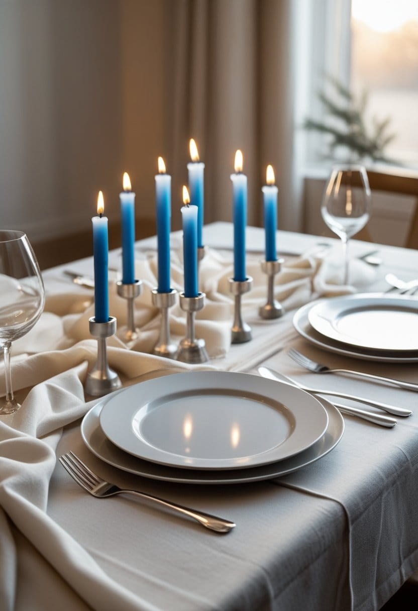 21 Fancy And Trendy Hanukkah Table Decor Ideas