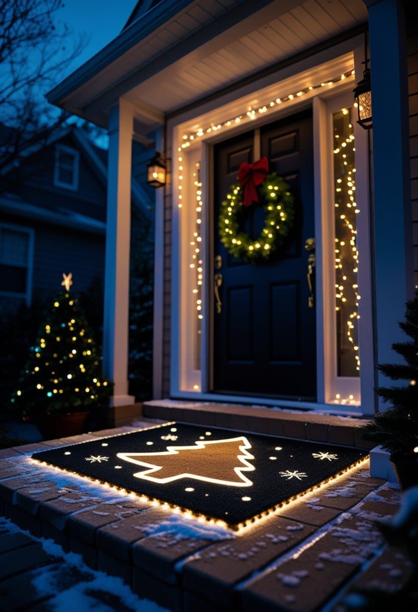 23 Christmas Door Mat Ideas