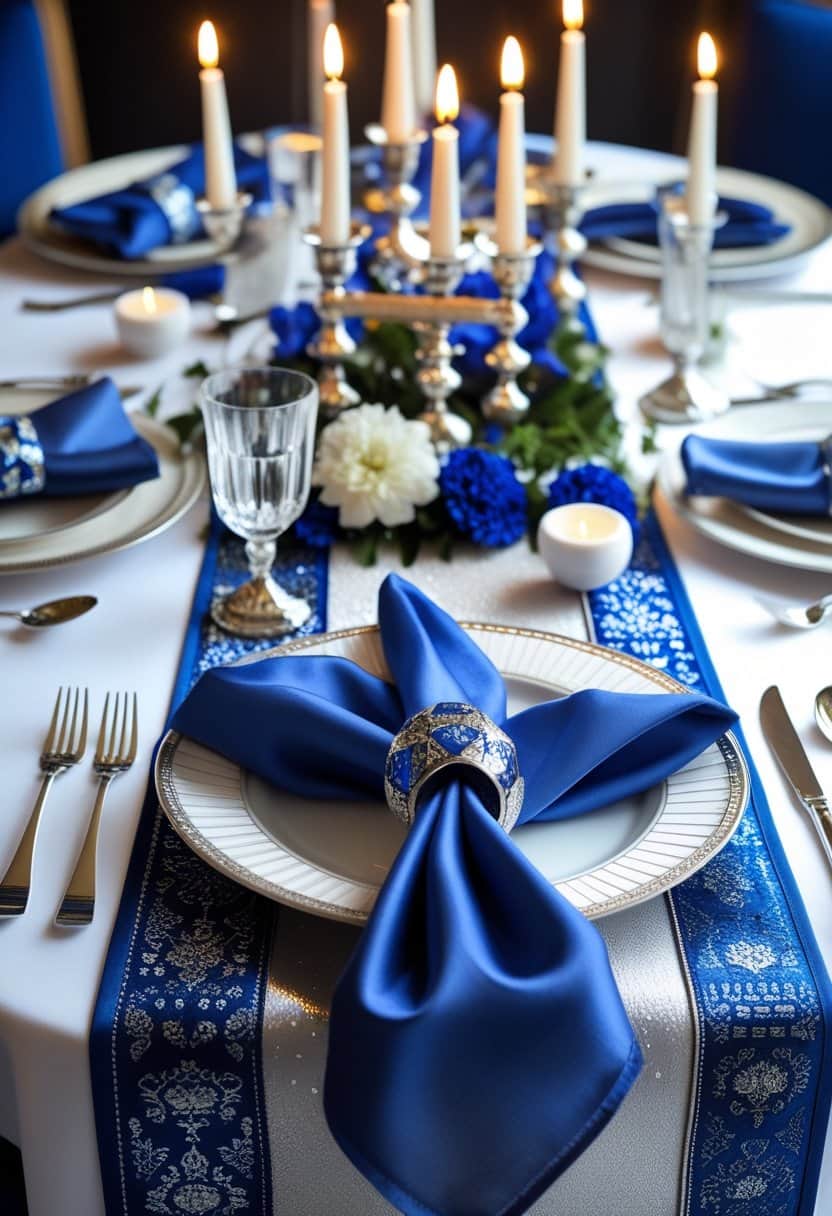 21 Fancy And Trendy Hanukkah Table Decor Ideas