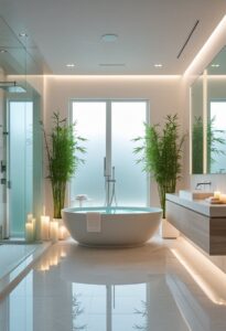 22 Modern Luxury Bathroom Designs for a Spa Feel
