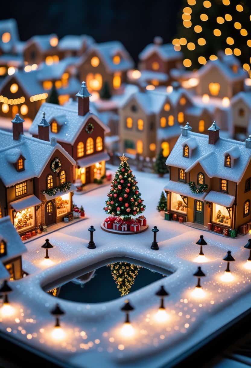 20 Christmas Village Ideas