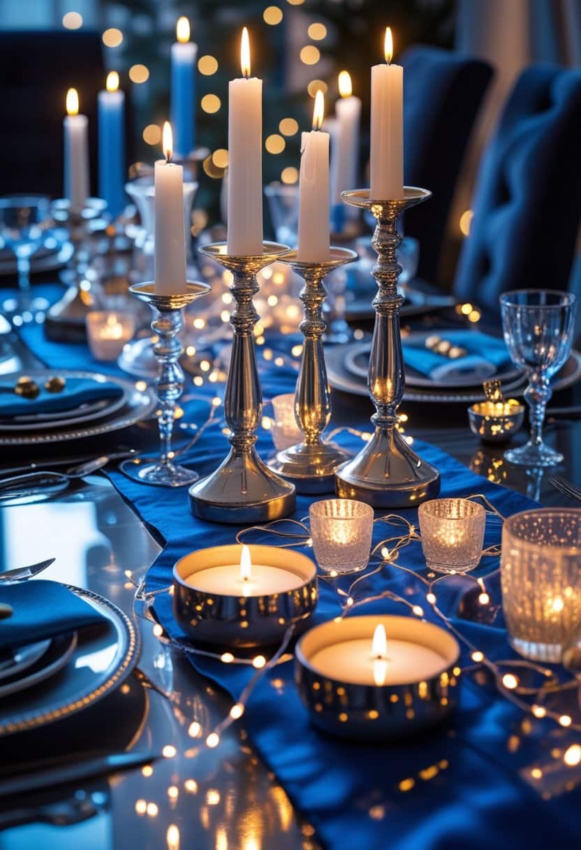 21 Fancy And Trendy Hanukkah Table Decor Ideas