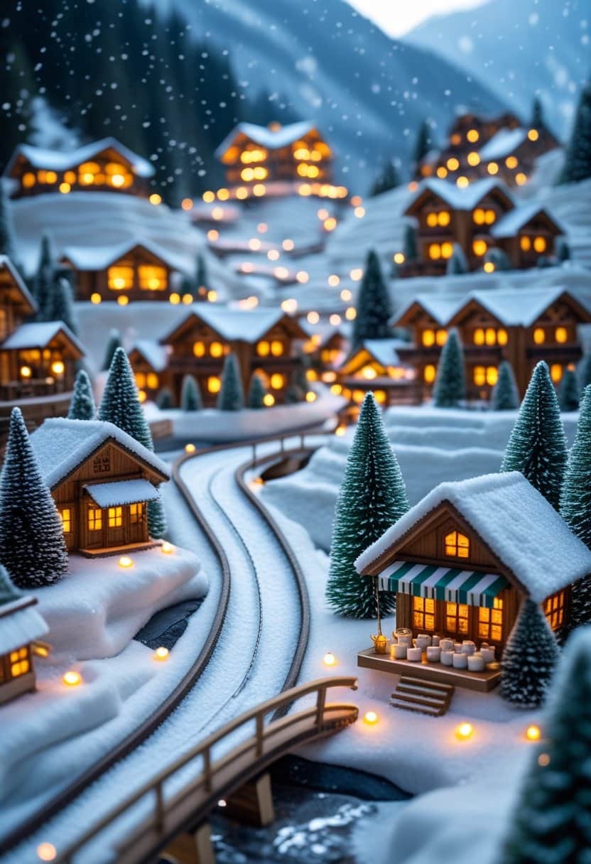 20 Christmas Village Ideas