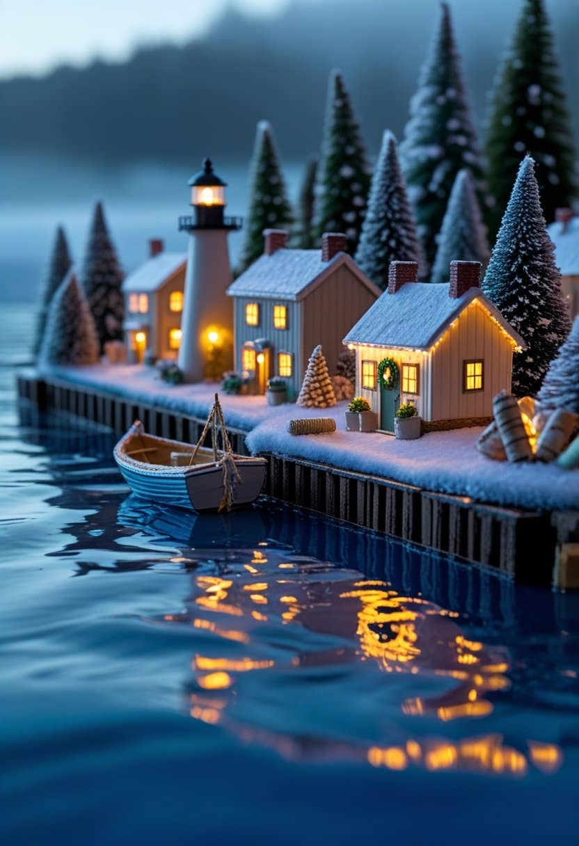 20 Christmas Village Ideas