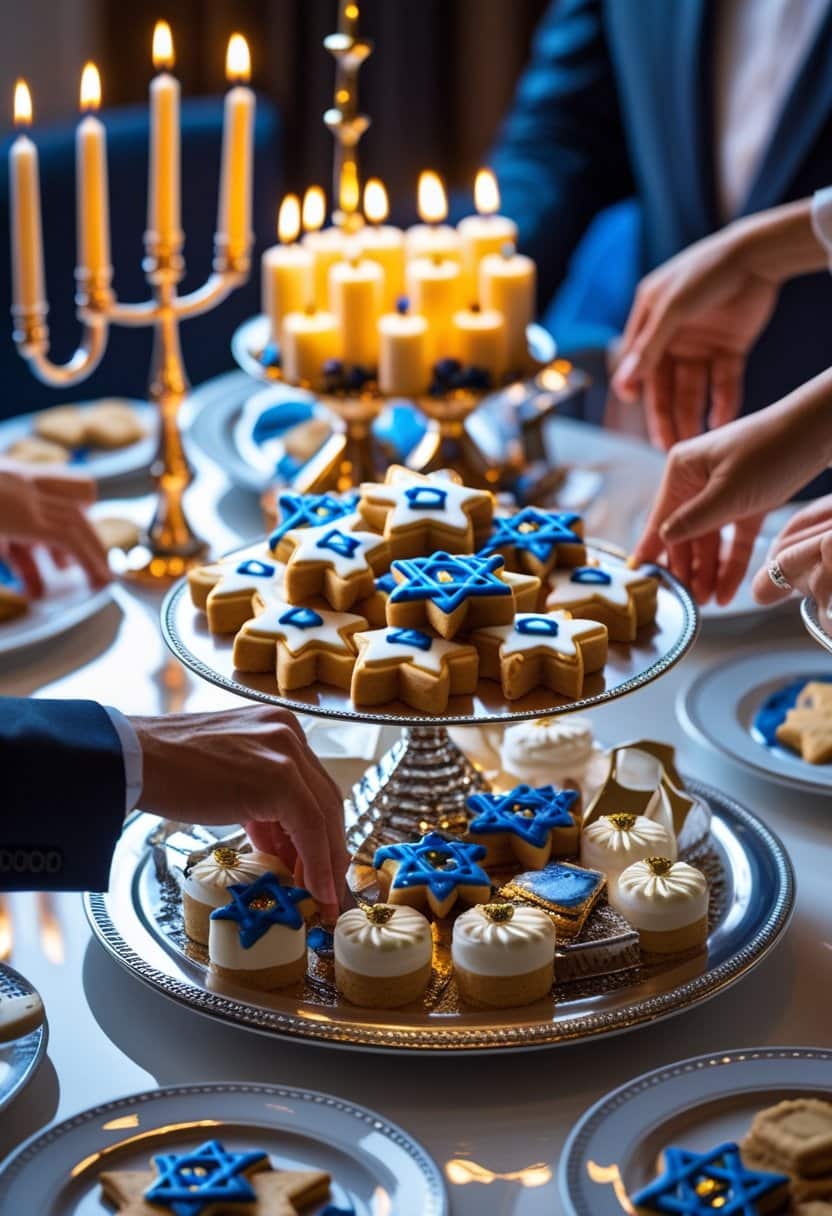 21 Fancy And Trendy Hanukkah Table Decor Ideas