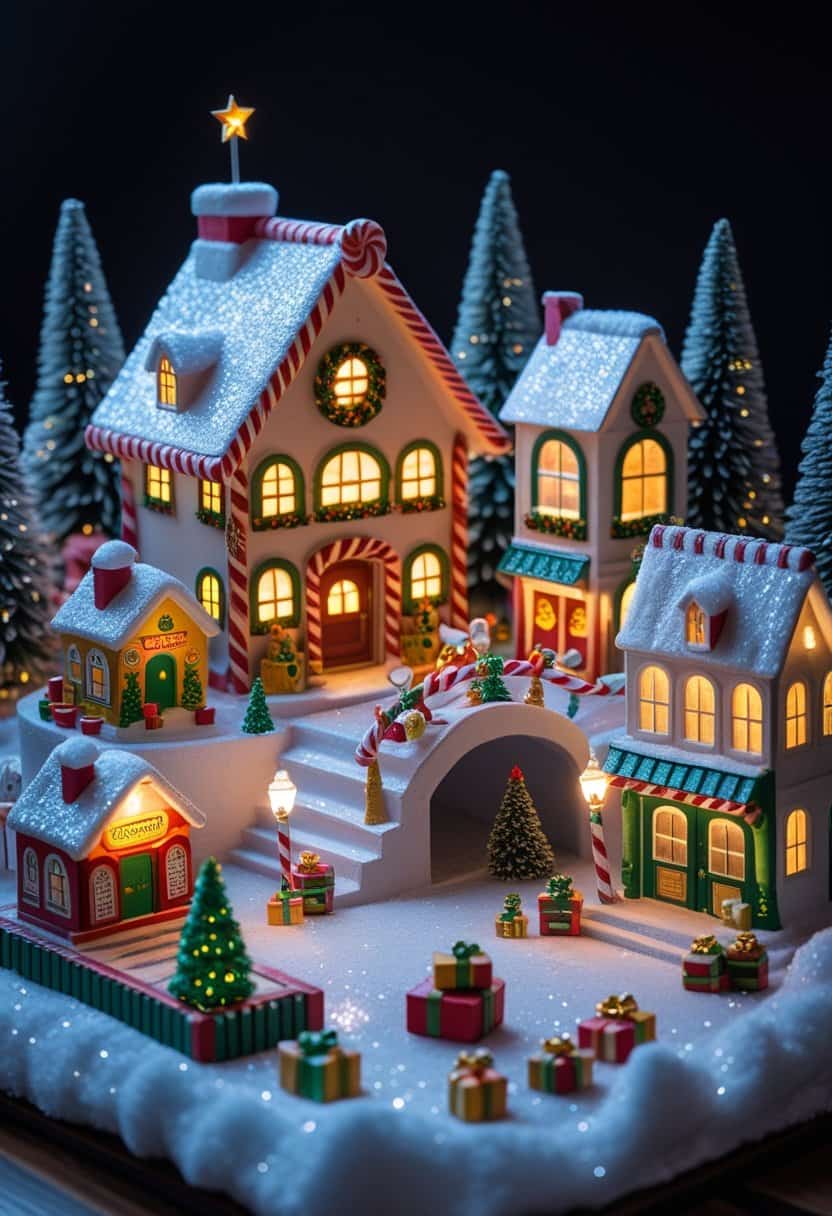 20 Christmas Village Ideas