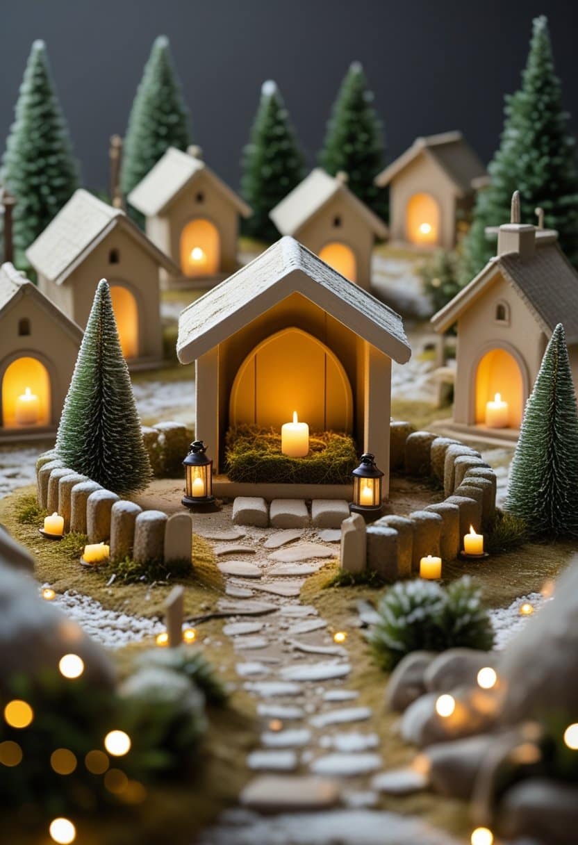 20 Christmas Village Ideas