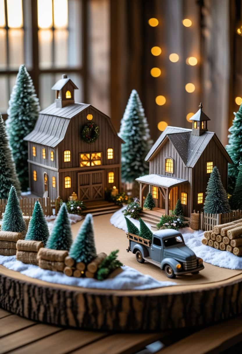 20 Christmas Village Ideas