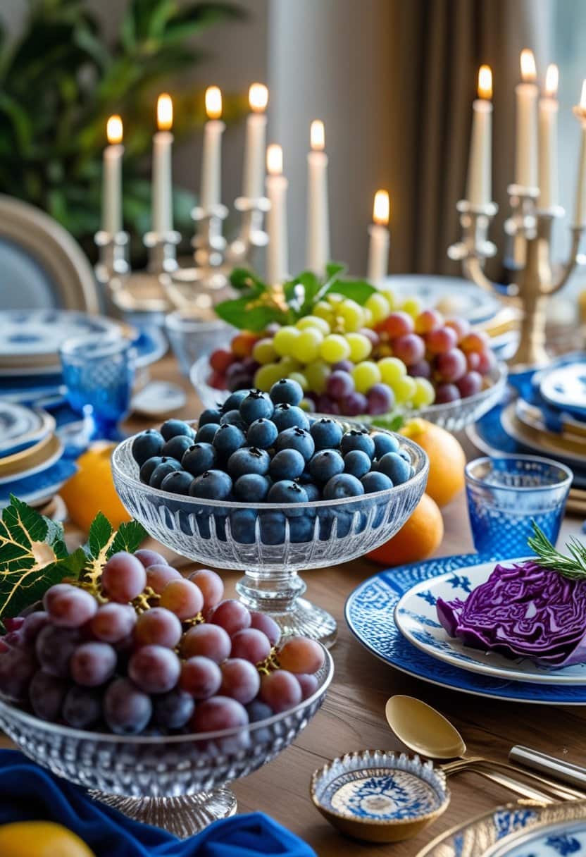 21 Fancy And Trendy Hanukkah Table Decor Ideas
