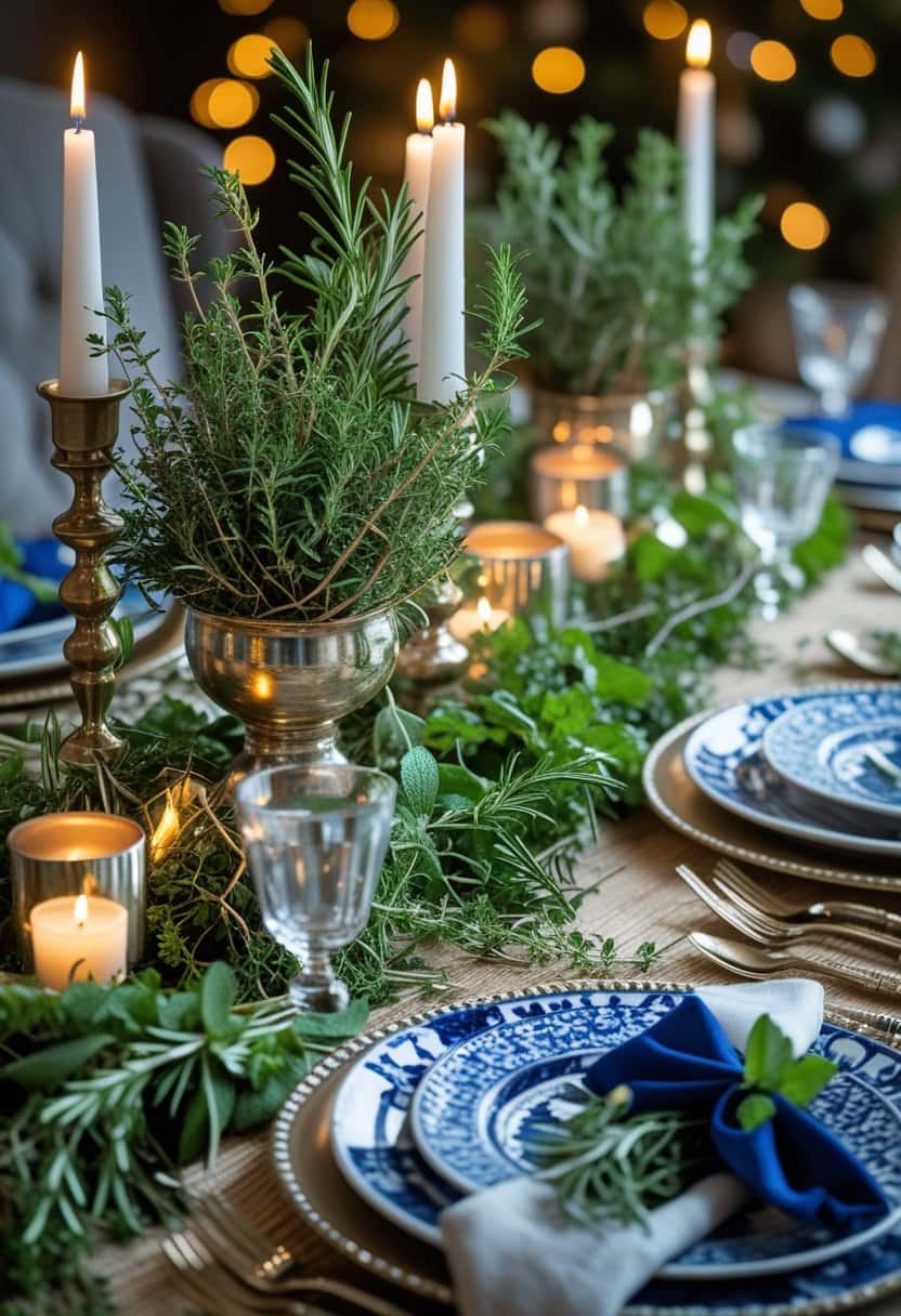 21 Fancy And Trendy Hanukkah Table Decor Ideas