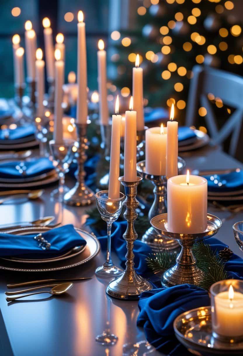 21 Fancy And Trendy Hanukkah Table Decor Ideas