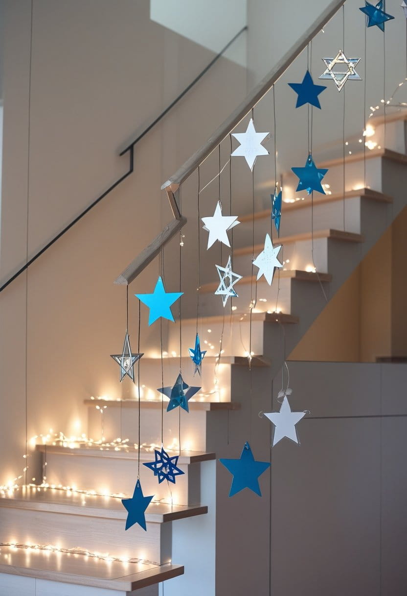 21 Stunning Staircase Hanukkah Design Ideas