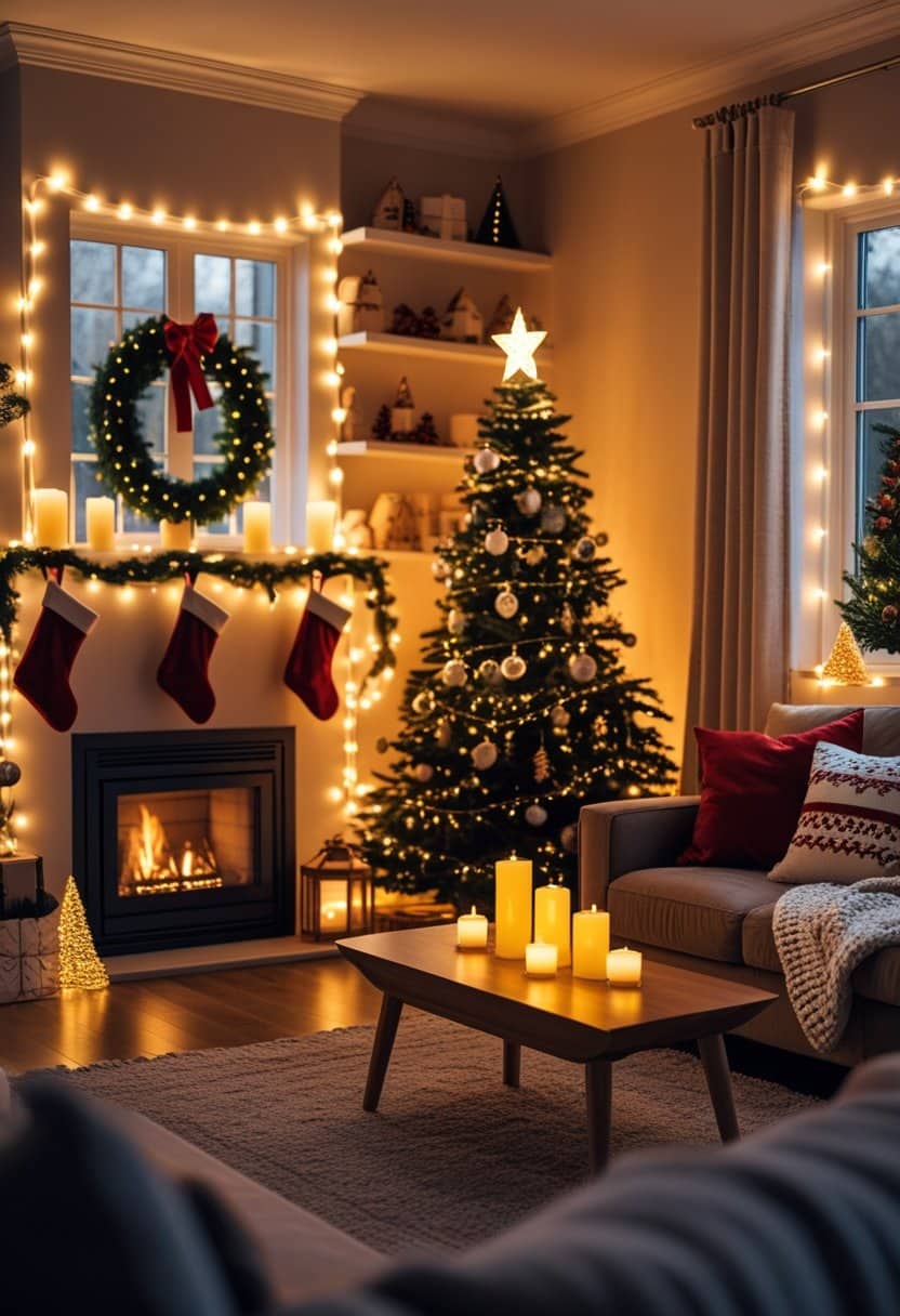 20 Christmas Indoor Light Ideas to Make Your Home Extra Cozy